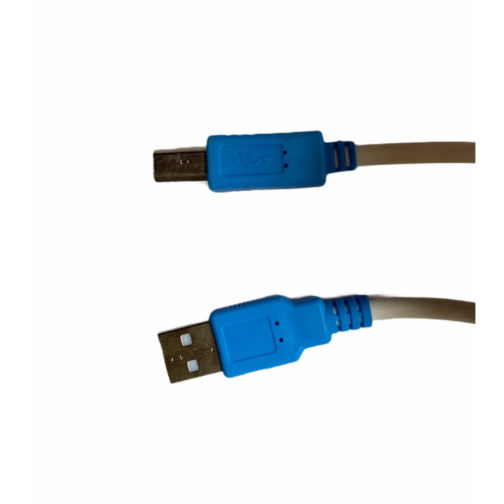 Male to Male USB Printer Cable 1.5 Yards (White)