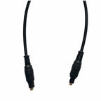 Supreme Quality Digital Optic Fibre Cable 1.5 Yards, Transmission Bandwidth up to 250Mb_s (Black)