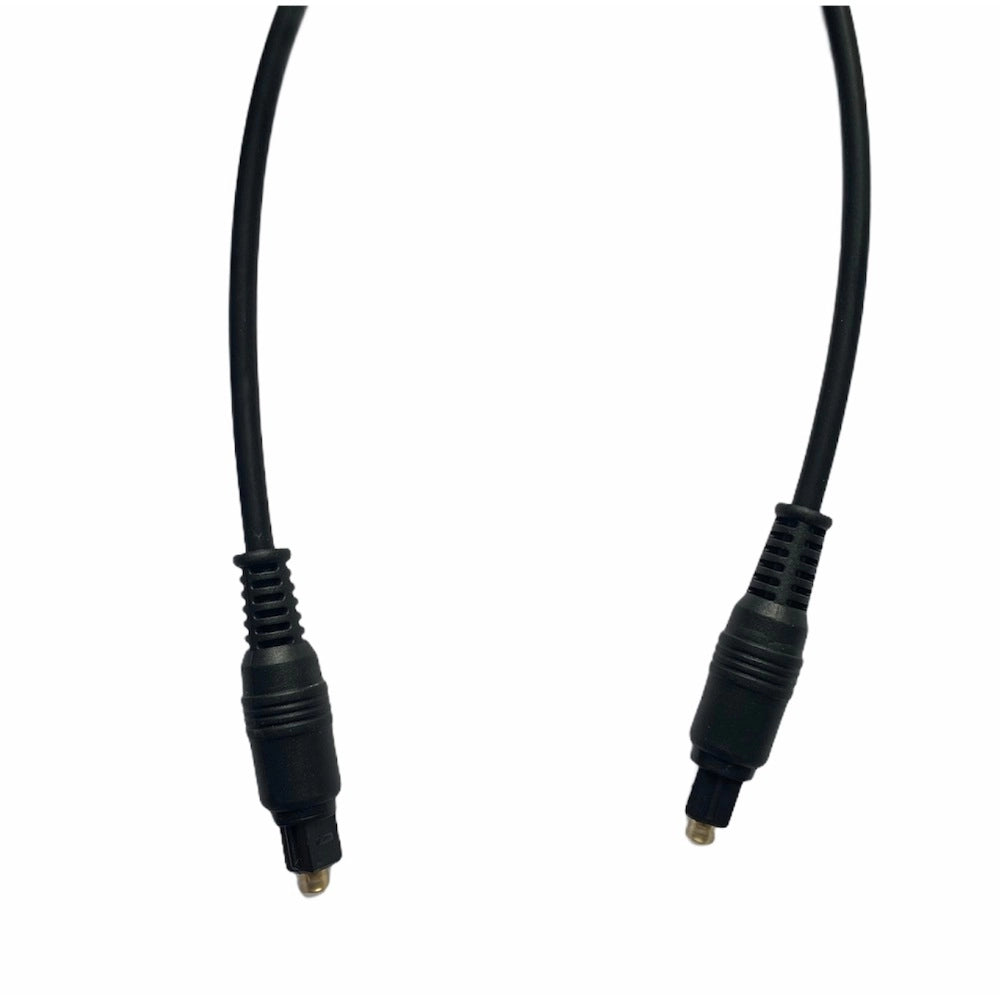 Supreme Quality Digital Optic Fibre Cable 1.5 Yards, Transmission Bandwidth up to 250Mb_s (Black)