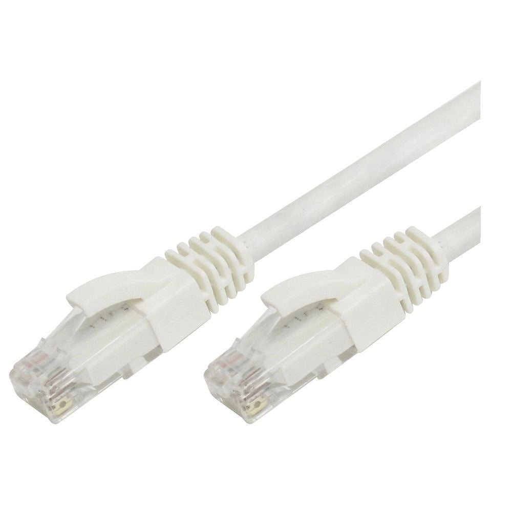 Ethernet Patch Cord CAT5E, RJ45 LAN Cable 3 Yards (White)