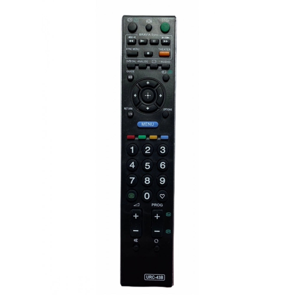 LCD_LED Remote No. URC 43, Compatible With Sony Bravia LCD_LED TV Remote Control_Old Remote Functions Must Be Exactly Same (Color:Multi)