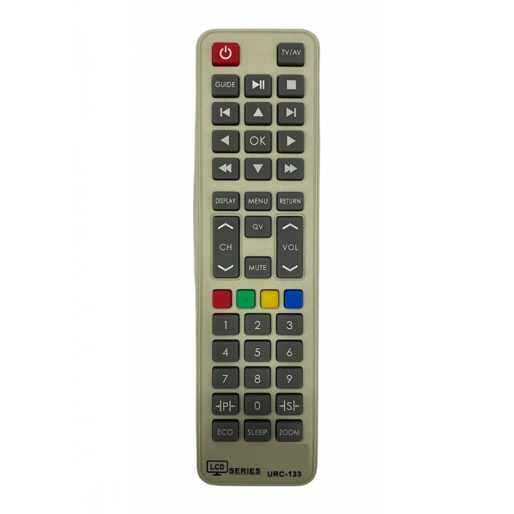 LCD_LED Remote No. URC 133, Compatible With SANSUI LCD_LED TV Remote Control_Old Remote Functions Must Be Exactly Same (Color:Multi)