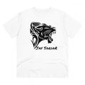 Men's PC Cotton Jay Sardar Printed T Shirt (Color: White, Thread Count: 180GSM)