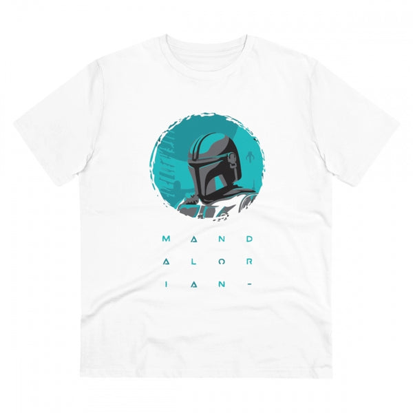 Men's PC Cotton Star Wars Printed T Shirt (Color: White, Thread Count: 180GSM)