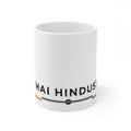 Ceramic Dil Se Hindustani Printed Coffee Mug (Color: White, Capacity:330ml)