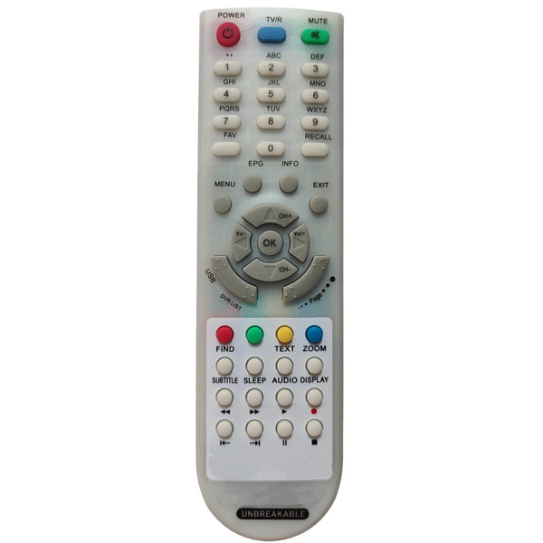 DTH Setup Box Remote, Compatible with MCBS 4000 DTH Set Top Box Remote Control (Exactly Same Remote will Only Work)