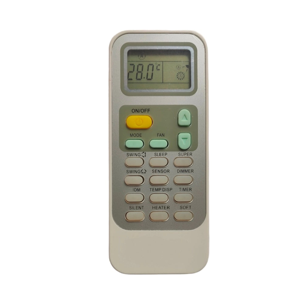 Remote No. 44, Compatible with Panasonic AC Remote Control (Exactly Same Remote will Only Work)