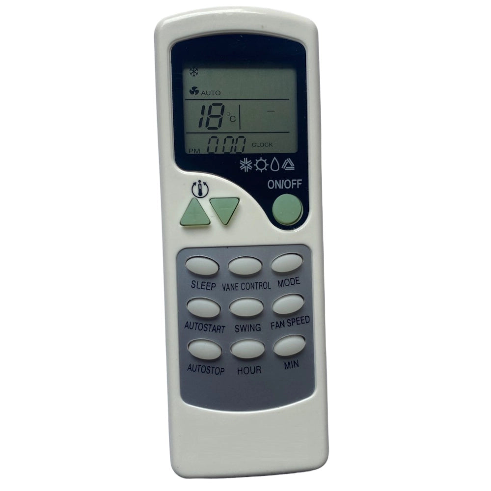 Remote No. 7A, Compatible with Carrier AC Remote Control (Exactly Same Remote will Only Work)