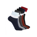 5 Pairs Men's Casual Cotton Blended Solid Ankle length Socks (Assorted)
