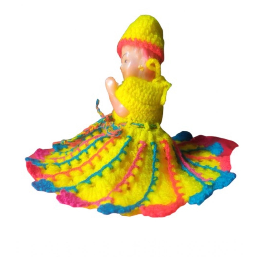 Laddu Gopal Tharad Dress Size: 0 To 6 (Multicolor)