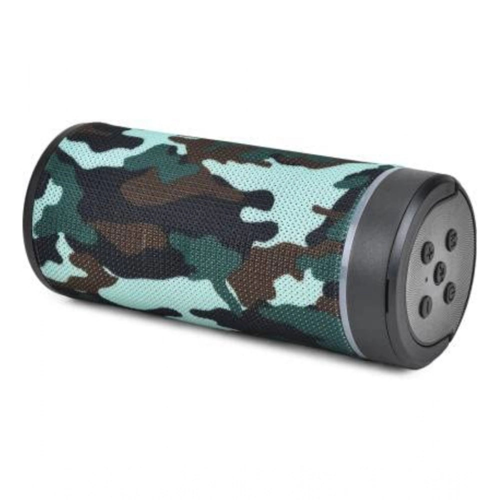 Plastic Rubber Wireless KT125 Bluetooth Speaker (Multicolor)