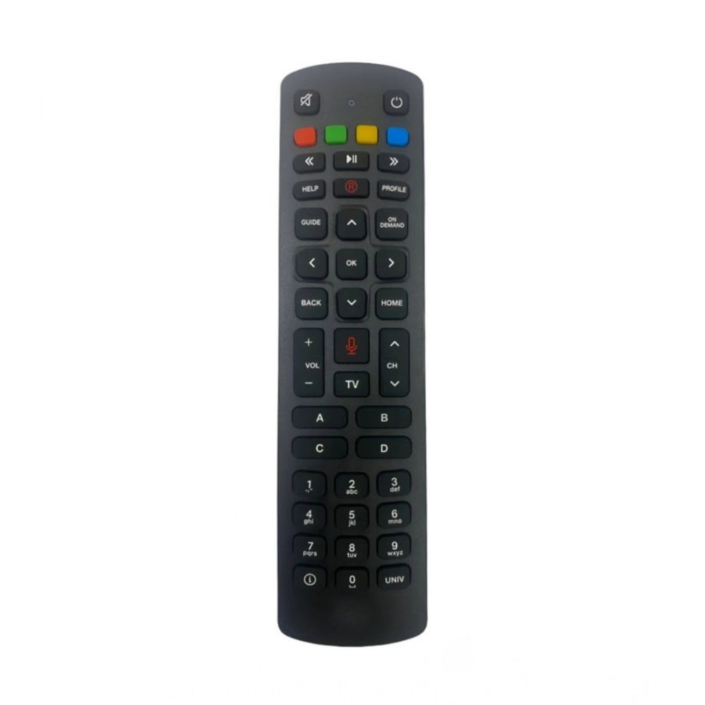 Set Top Box Remote No. 1131 With Recording Functions Compatible-Replacement for Jio Fiber Set Top Box Remote Control (Black)