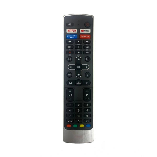 Smart TV Remote No. 1132 with YouTube- Netflix Replacement for Vu Smart TV LCD-LED Remote Control (Black)