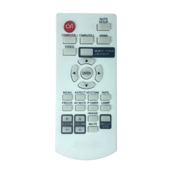 Projector Remote No. 1095 Compatible-Replacement for Panasonic Projector Remote (White)
