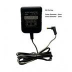6.5V 500mA DC Power Adapter Power Supply AC Input 200-240 V for Toys- Cordless Phones- FM Radio- Other Electronic - IT Gadgets (Black)
