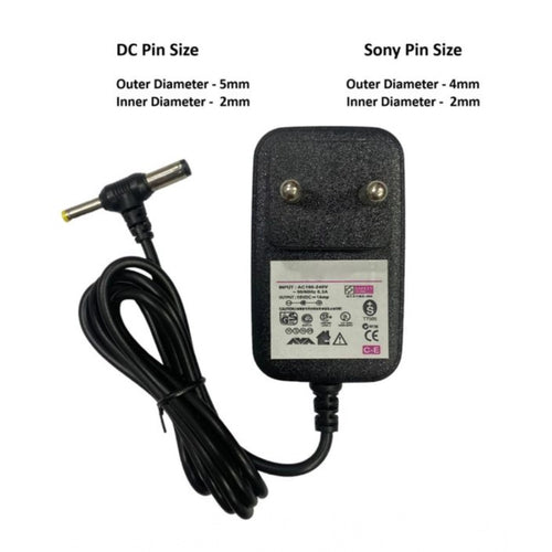 10V 1A Power Adapter Power Supply AC Input 100-240 V for Set Top Box (Black)