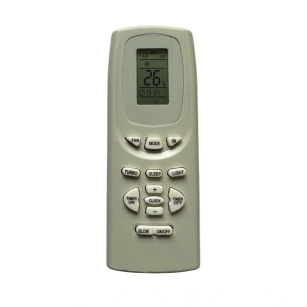 AC Remote No.19A No Backlight Godrej AC Remote Control (White)