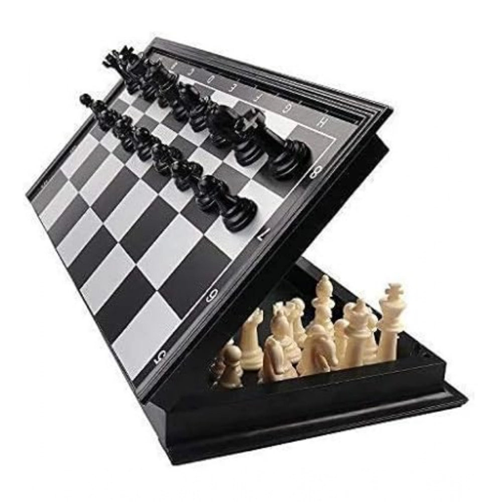 Plastic Chess Board Game For Kids And Adults (Multicolor )