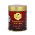 Women's Vixa Naturals Dark Brown Mix Hair Color | Henna Powder for Hair | Natural Black Herbal Hair Dye | Organic Mehndi with Indigo, Tulsi, Baheda &amp; Thankuni | 25g x 8