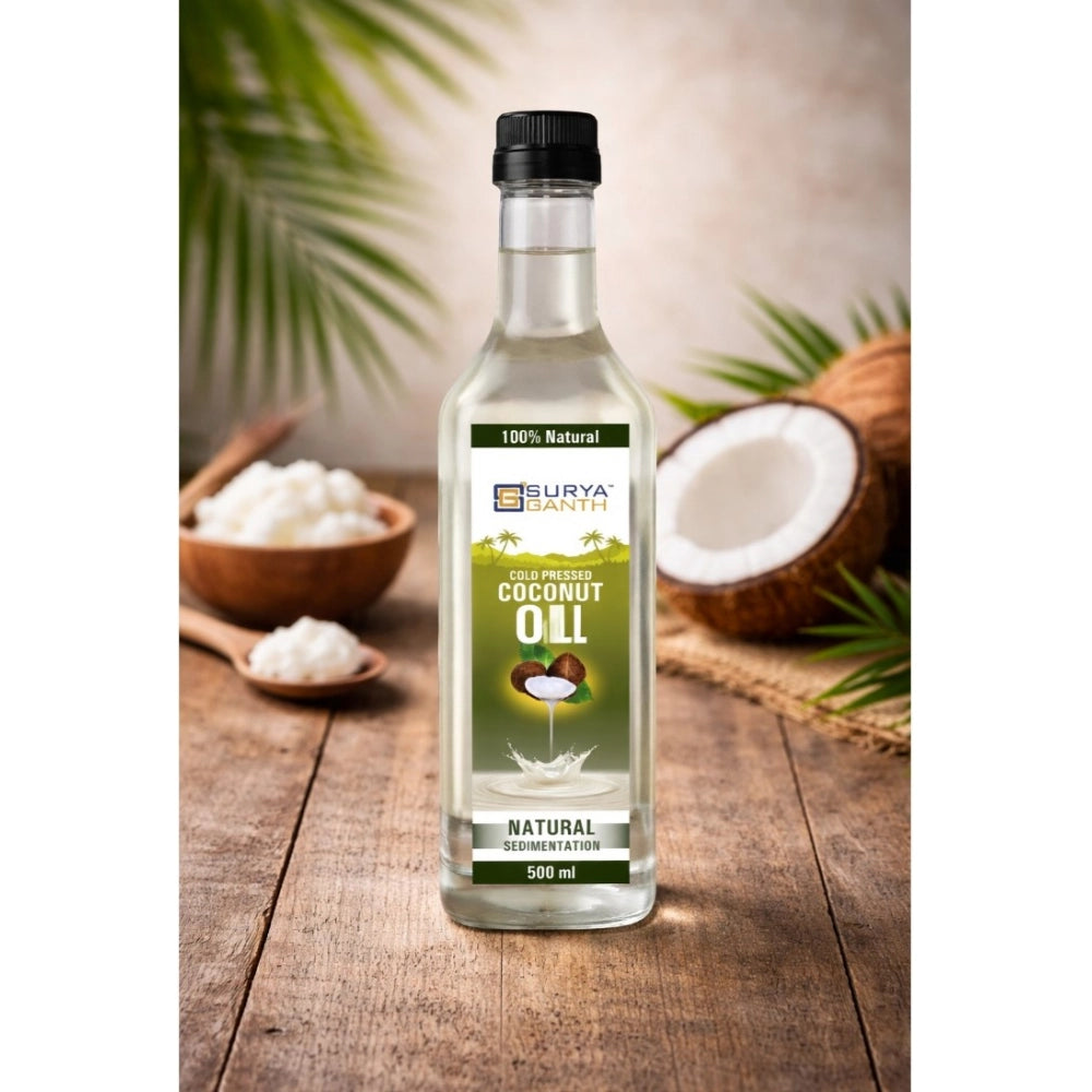 Surya Ganth Cold Pressed Coconut Oil (Natural Sedimentation)