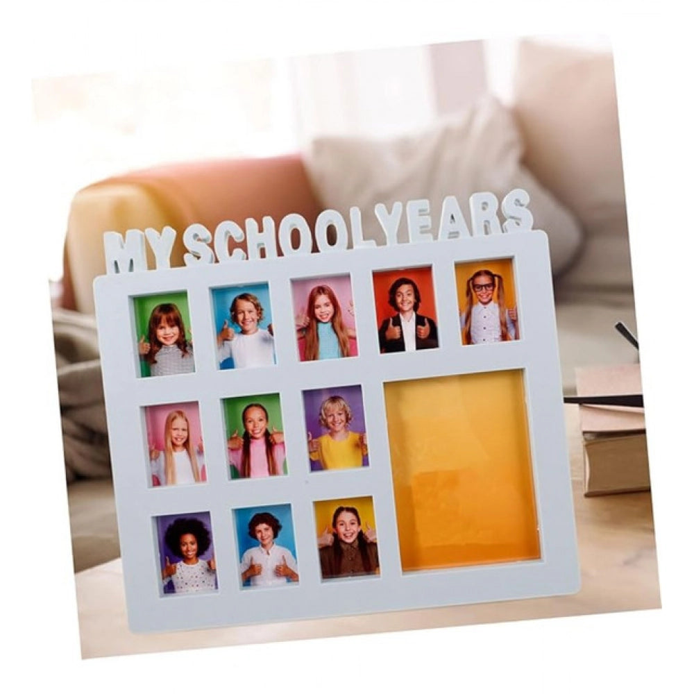 Acrylic School Years Photo Frame (Multicolor)