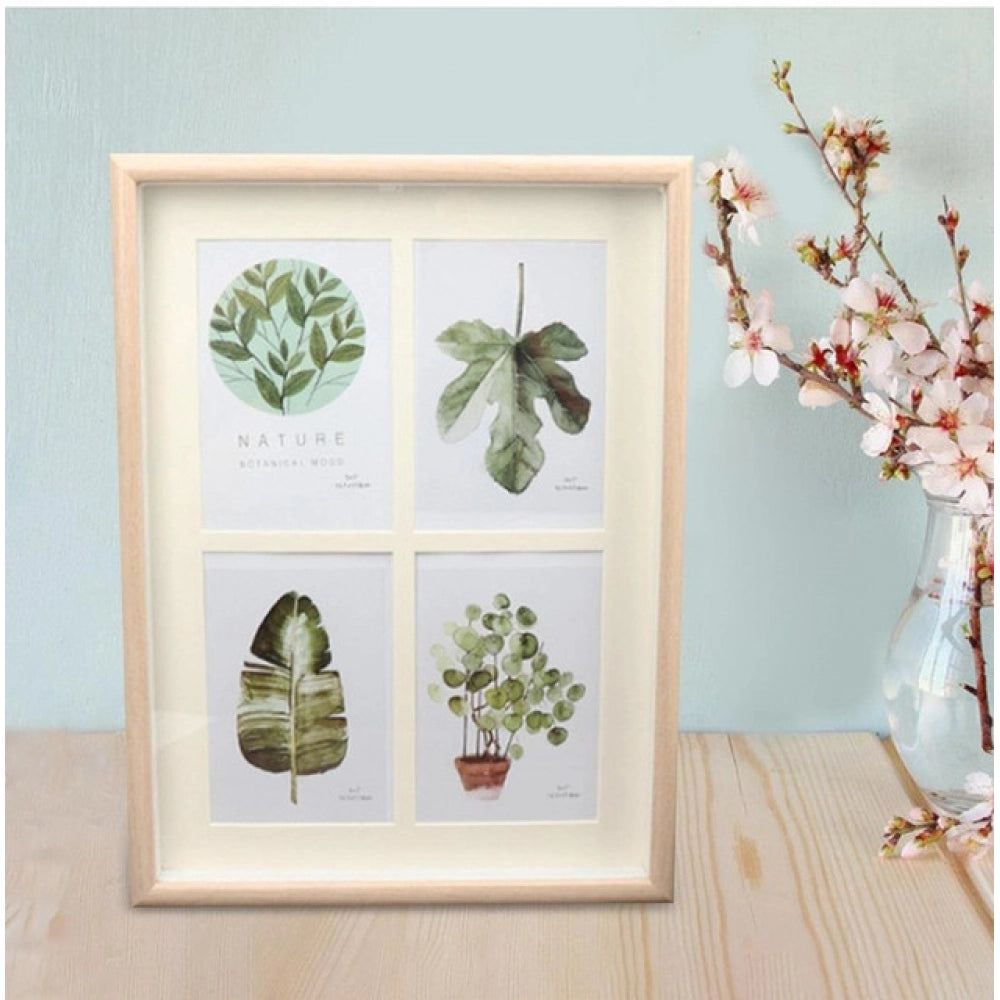 Acrylic Four Collage In One Frame To Add Any Images (Multicolor)