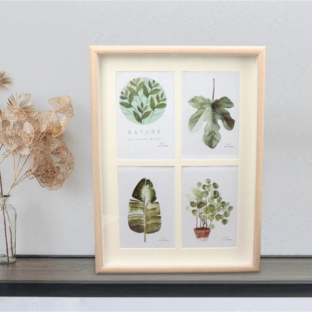 Acrylic Four Collage In One Frame To Add Any Images (Multicolor)