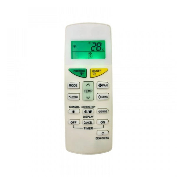 Remote No. 132L (with Backlight), Compatible for Daikin AC Remote Control (Exactly Same Remote Will Only Work)