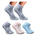 3_Pair Set Unisex Casual Cotton Printed Low Cut Socks (Multicolor)