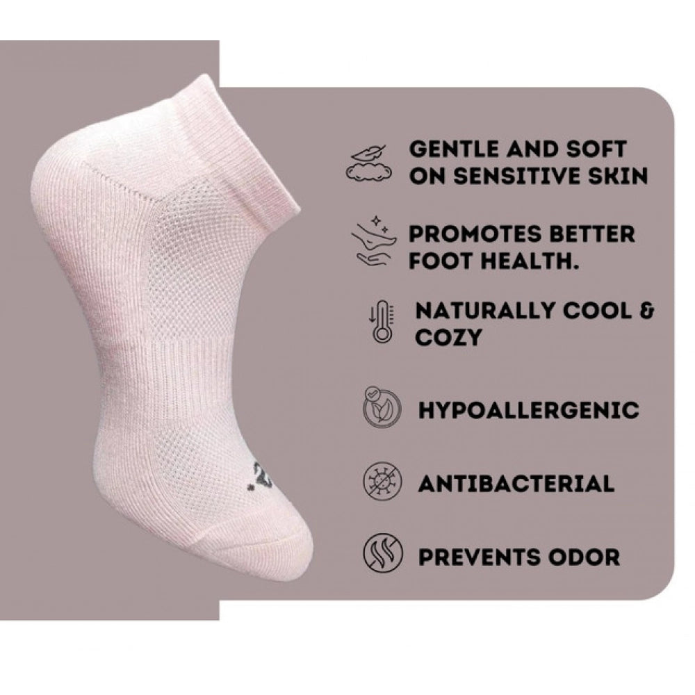 3_Pair Set Unisex Casual Cotton Printed Low Cut Socks (Multicolor)