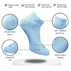 3_Pair Set Unisex Casual Cotton Printed Low Cut Socks (Multicolor)