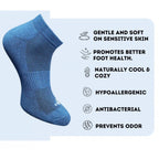 3_Pair Set Unisex Casual Cotton Printed Low Cut Socks (Multicolor)