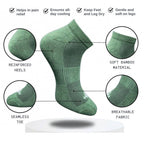 3_Pair Set Unisex Casual Cotton Printed Low Cut Socks (Multicolor)
