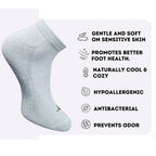 3_Pair Set Unisex Casual Cotton Printed Low Cut Socks (Multicolor)