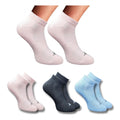 3_Pair Set Unisex Casual Cotton Printed Low Cut Socks (Multicolor)