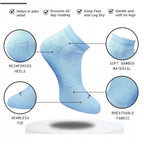 3_Pair Set Unisex Casual Cotton Printed Low Cut Socks (Multicolor)
