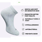 3_Pair Set Unisex Casual Cotton Printed Low Cut Socks (Multicolor)