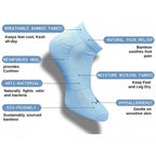 3_Pair Set Unisex Casual Cotton Printed Low Cut Socks (Multicolor)