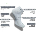 3_Pair Set Unisex Casual Cotton Printed Low Cut Socks (Multicolor)