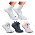 3_Pair Set Unisex Casual Cotton Printed Low Cut Socks (Multicolor)