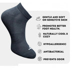 3_Pair Set Unisex Casual Cotton Printed Low Cut Socks (Multicolor)