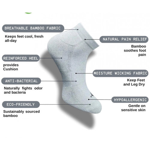 3_Pair Set Unisex Casual Cotton Printed Low Cut Socks (Multicolor)