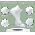 3_Pair Set Unisex Casual Cotton Printed Low Cut Socks (Multicolor)