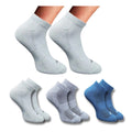 3_Pair Set Unisex Casual Cotton Printed Low Cut Socks (Multicolor)