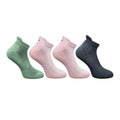 4_Pair Set Unisex Casual Bamboo Cotton Printed Ankle Length Socks (Multicolor)