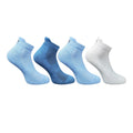 4_Pair Set Unisex Casual Bamboo Cotton Printed Ankle Length Socks (Multicolor)