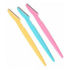 Pack of 3_Facial Razor Set Eyebrow and Face Shaving Trimmer (Color: Assorted )