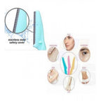 Pack of 3_Facial Razor Set Eyebrow and Face Shaving Trimmer (Color: Assorted )
