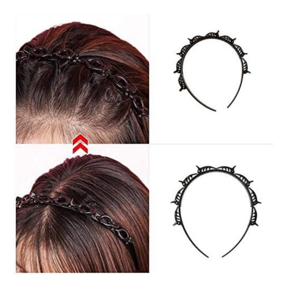 Pack Of 3_Hair Clips for Girls And Ladies – Stylish Accessories (Color: Black)