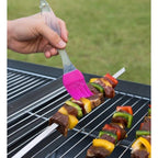 Pack Of 10_Silicone Oil Brush – Heat Resistant Cooking And Baking Basting Brush (Color: Assorted )